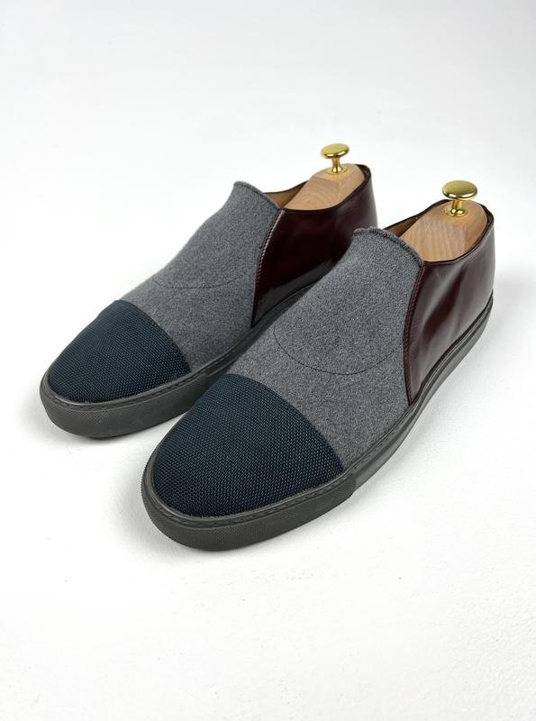 Herren Dries Van Noten Slipper Mehrfarbig Leder 45