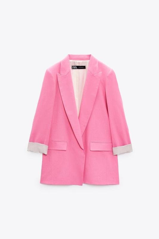 Women ZARA Blazer Pink S