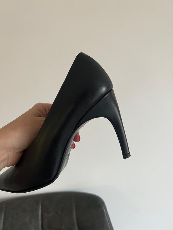 Donna Enzo di Martino Tacchi Nero Pelle 37