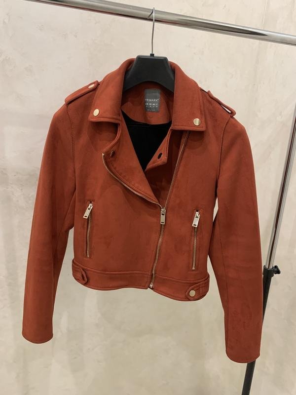 Женская Primark Куртка Коралловая Замша 38