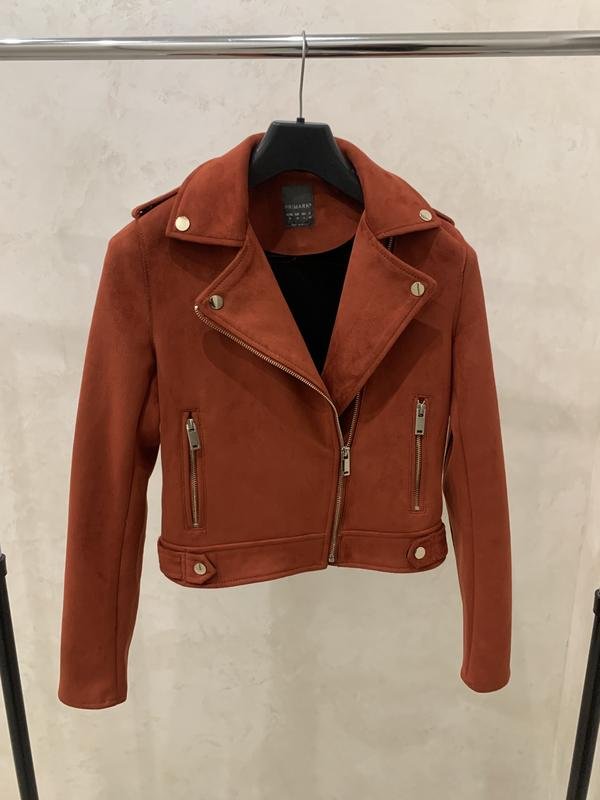 Женская Primark Куртка Коралловая Замша 38