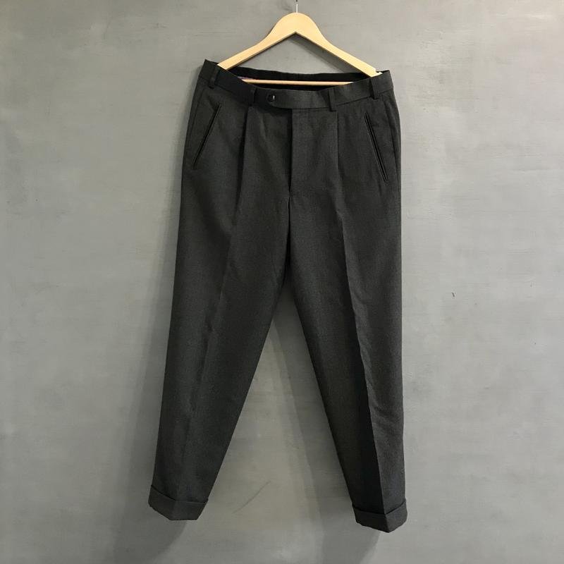 Men Hiltl Trousers Grey Wool 36 / XL / 50