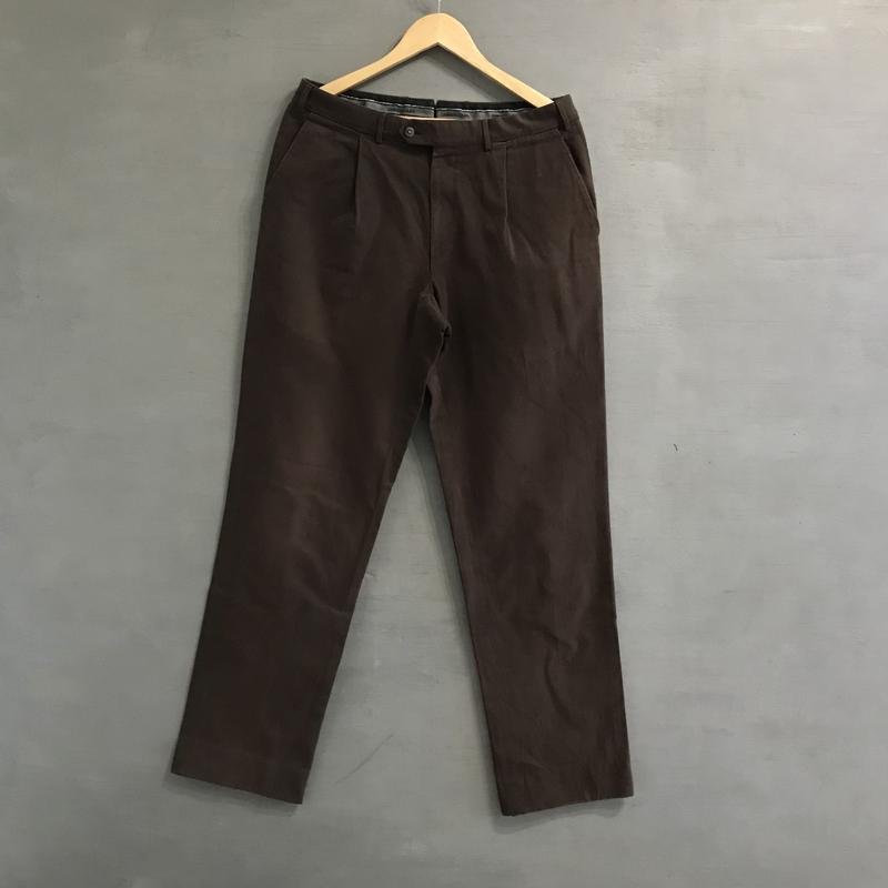 Men Corneliani Jeans Brown Cotton 31