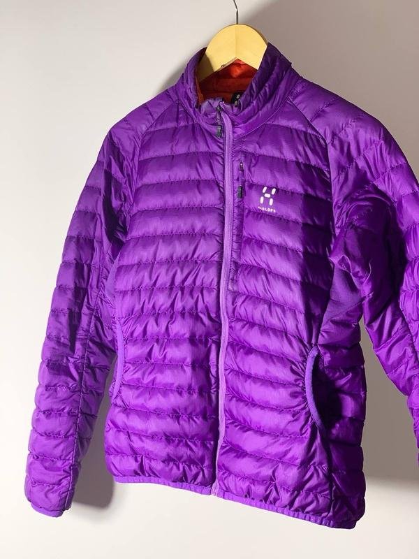 Женский Haglofs Пуховик Фиолетовый Микрофибра 36 /