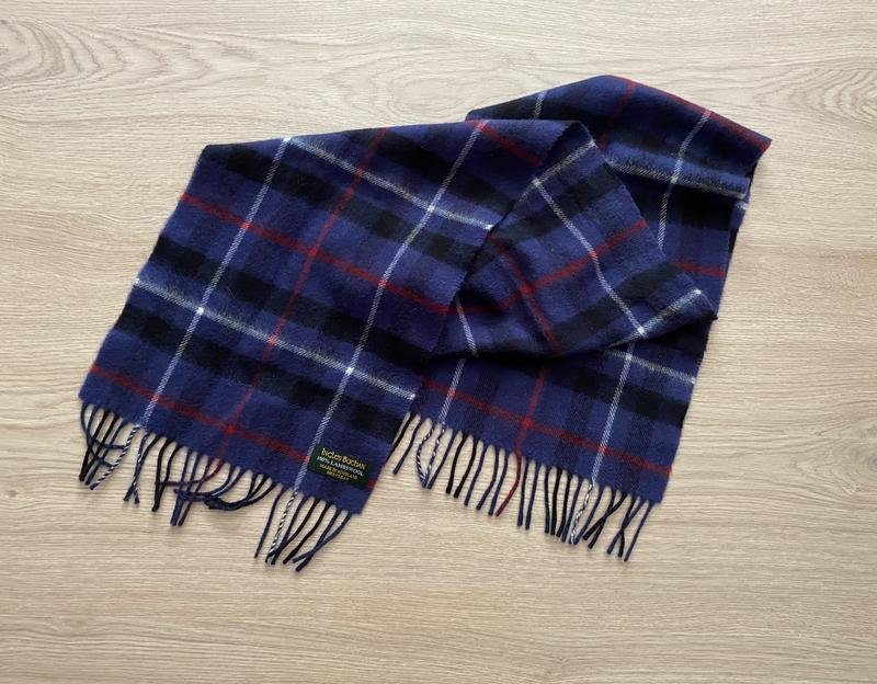 Homme American Vintage Écharpe Bleu Marine Taille