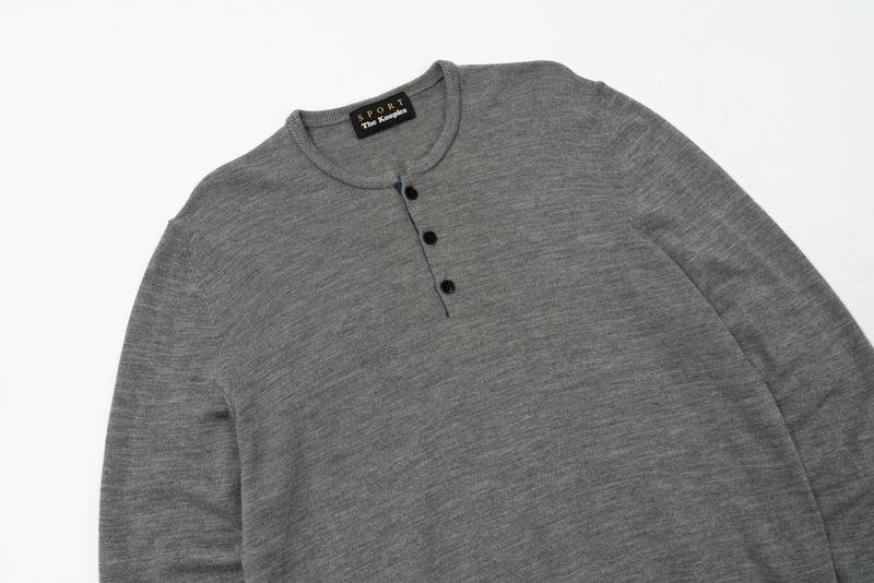 Herren The Kooples Pullover Grau Wolle 36 / S / 44