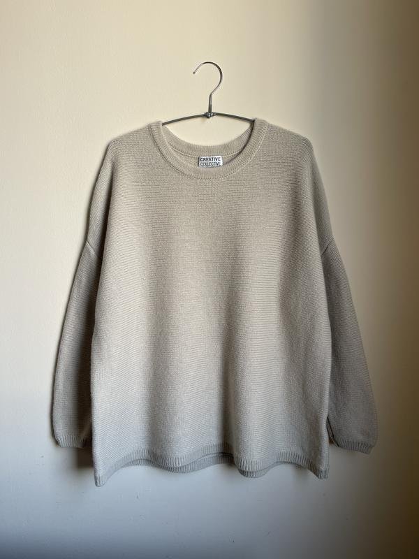 Donna Creative Collective Maglione Beige Lana 38 /