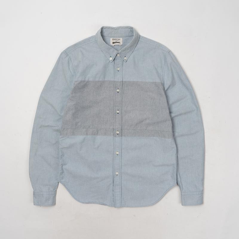 Men Puma Shirt Blue Cotton 38 / M / 46