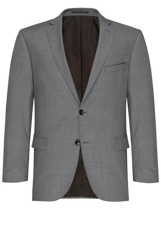 Мужской Carl Gross Пиджак Серый Шерсть 46 / 3XL /