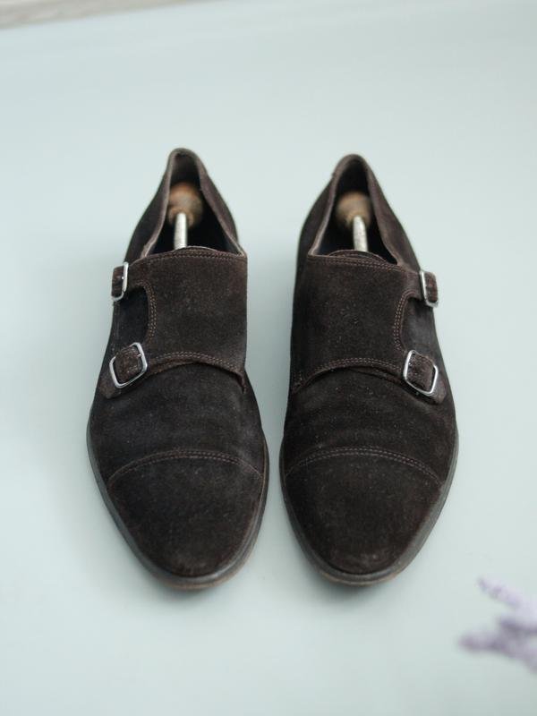 Men Suitsupply Heels Brown Suede 42
