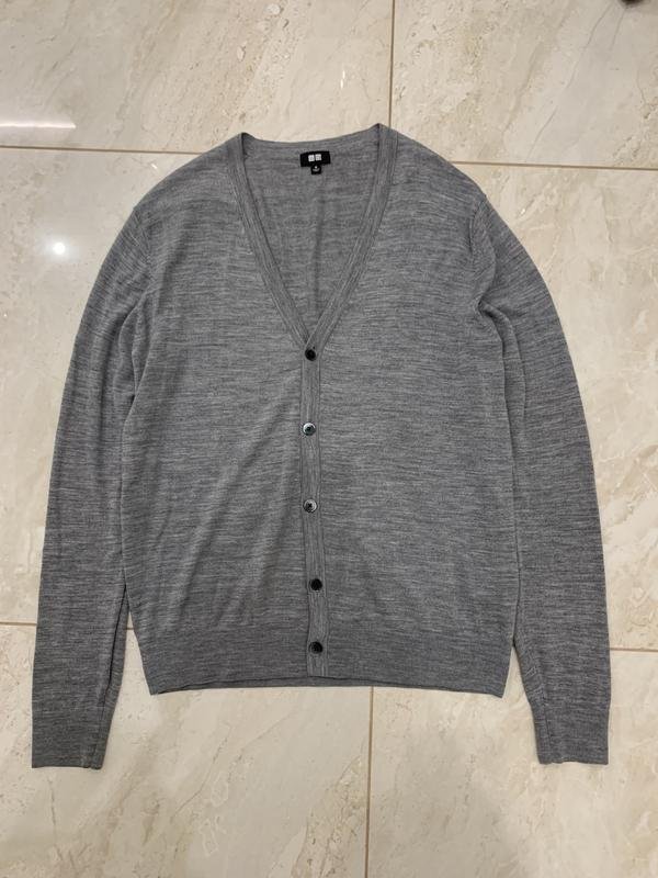 Damen Uniqlo Pullover Grau 38 / M / 46