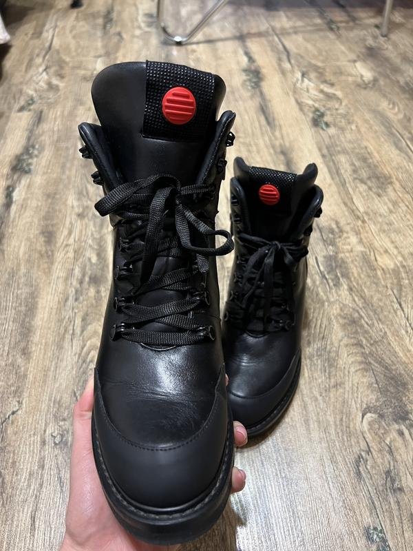 Damen Genuin Vivier Stiefel Schwarz Leder 37