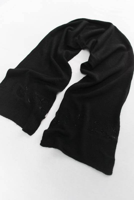 Women Liu Jo Scarf Black Acrylic