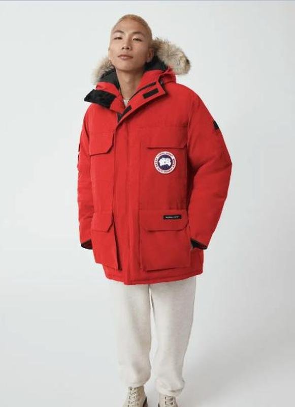 Homme Canada Goose Parka Rouge 42 / XL / 50
