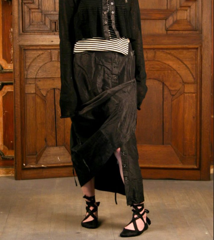 Femme Yohji Yamamoto Jupe Noir Taille Unique