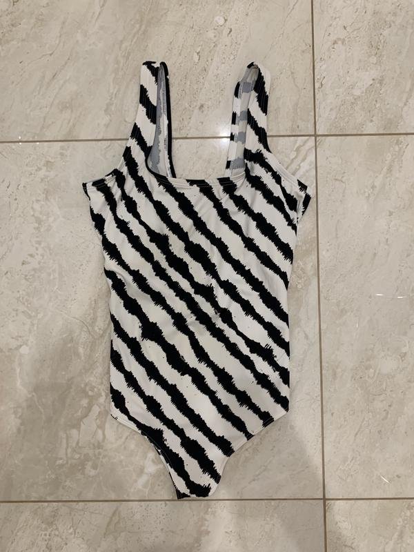 Women Marks & Spencer Bodysuit Black Zebra 44 /