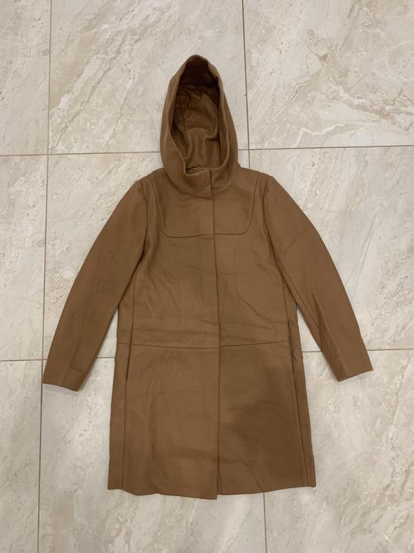 Damen COS Mantel Beige Kaschmir Wolle XS