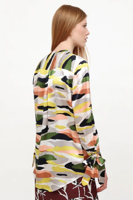 Donna Equipment Camicia Multicolore Sete 40 / L /