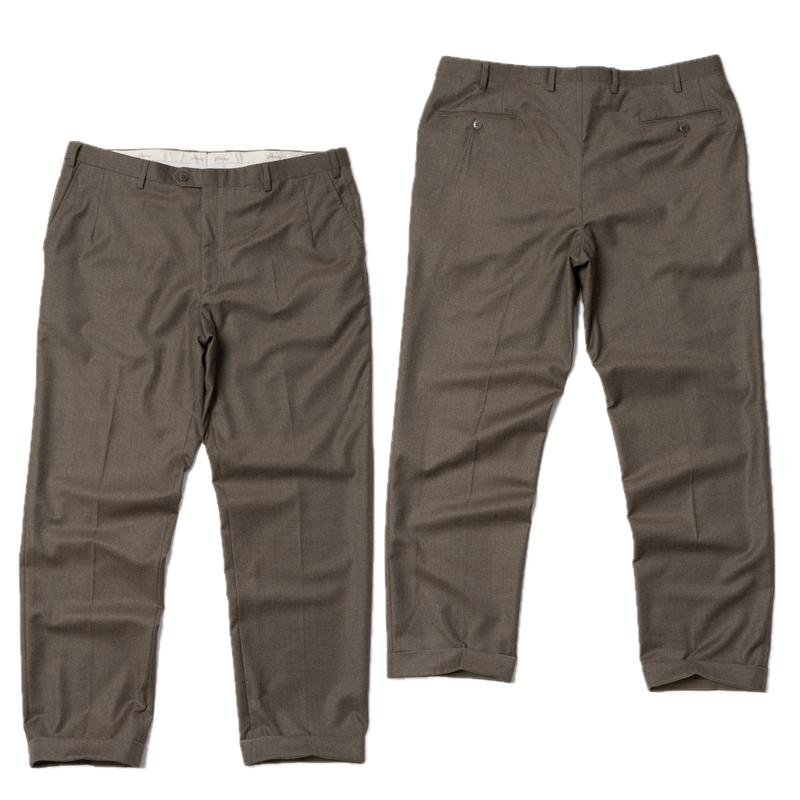 Herren Brioni Hosen Braun Wolle 38 / XL / 52