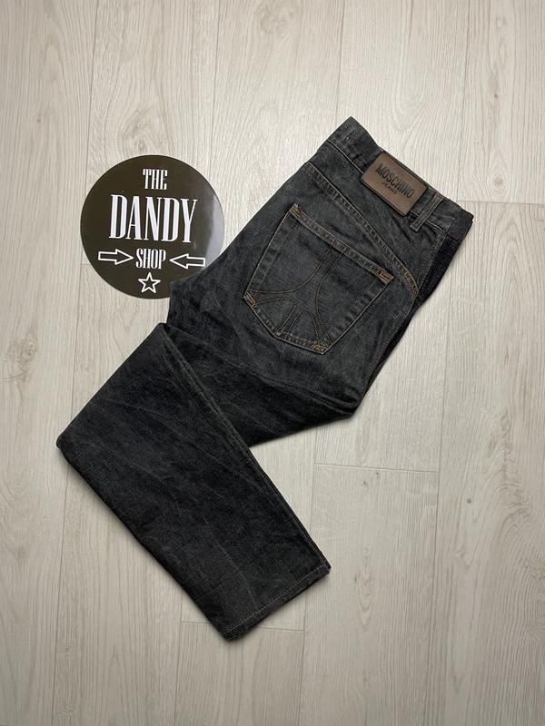 Homme Moschino Jeans Gris Coton 32
