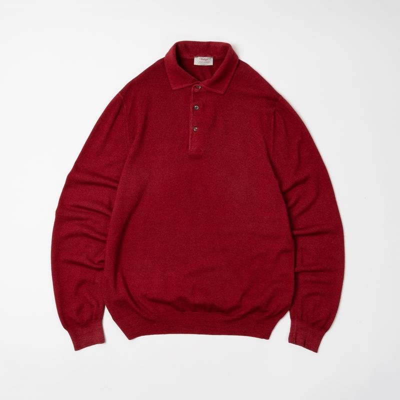 Men Gran Sasso Sweater Red Wool 40 /L / 48
