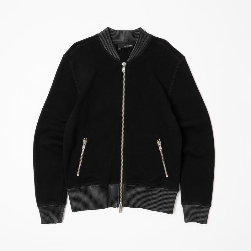 Herren The Kooples Pullover Schwarz Wolle 40 /L /