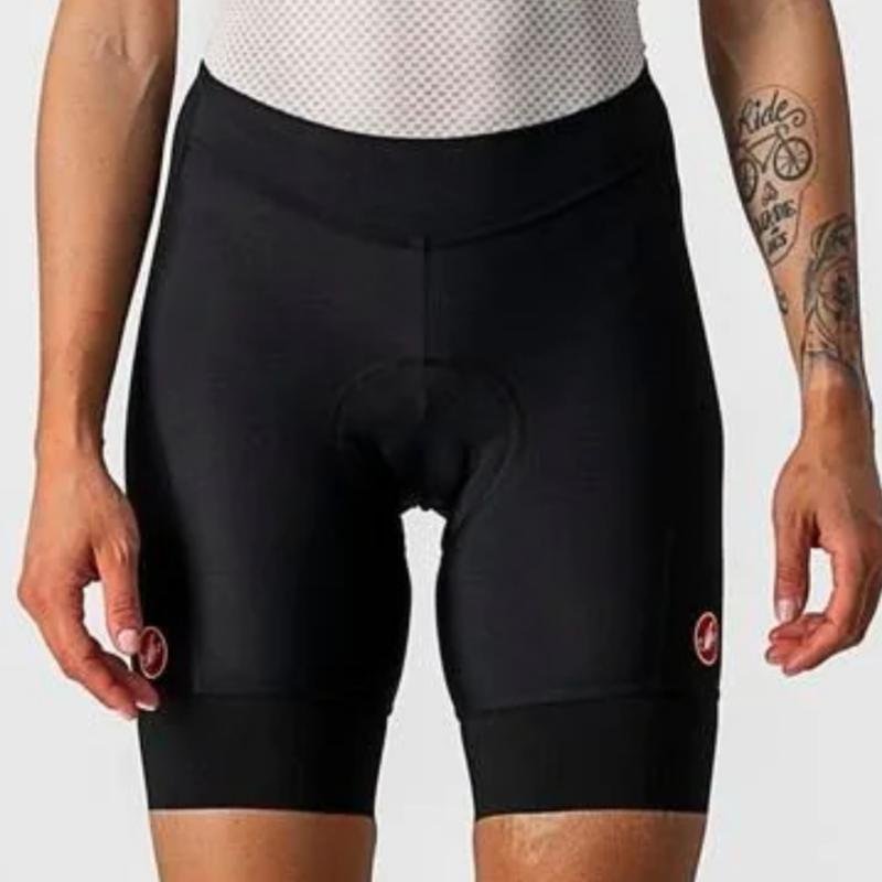 Damen Castelli Shorts Schwarz 38 / M / 46