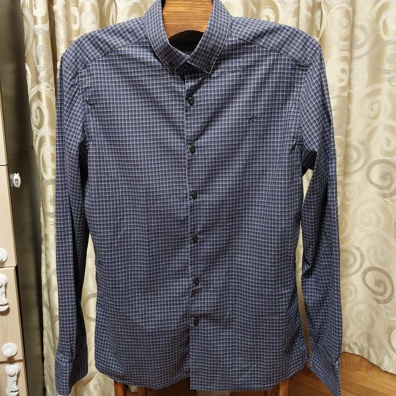 Herren Kenneth Cole Hemd Schwarz Spandex 40 /L /