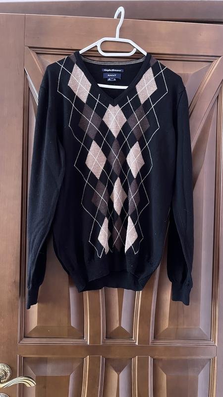 Женский Gant Свитер Коричневый Шерсть 38 / M / 46