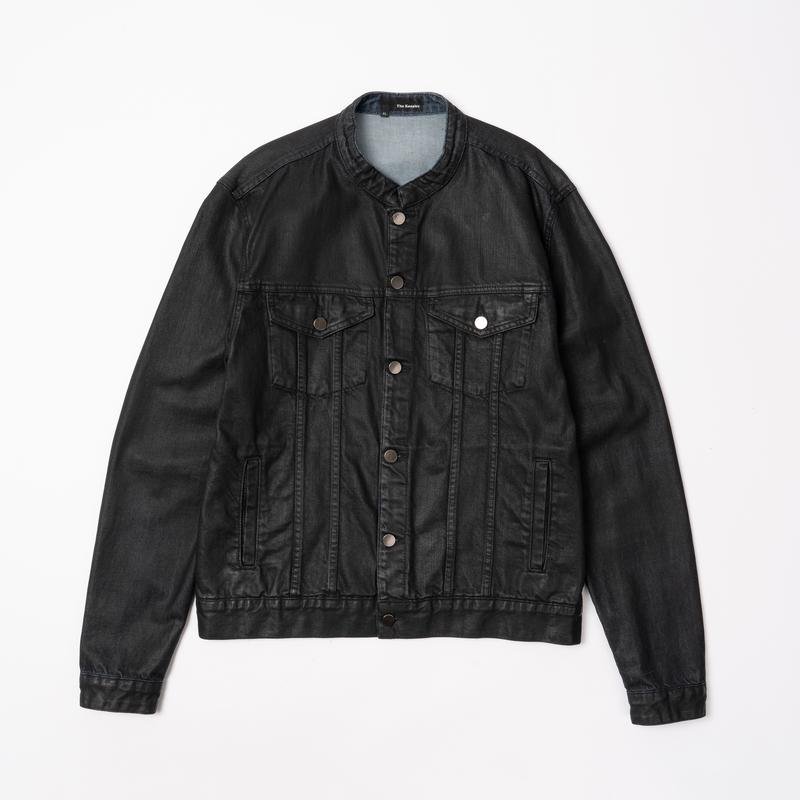 Мужской The Kooples Куртка Чёрный Хлопок 42 / XL /