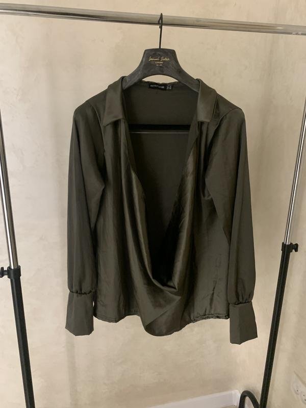 Femme PrettyLittleThing Chemise Kaki 38 / M / 46