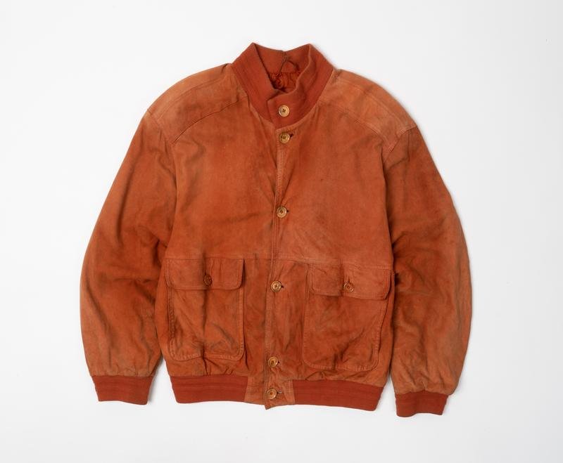 Uomo Yves Saint Laurent Giacca Corallo Pelle 42 /