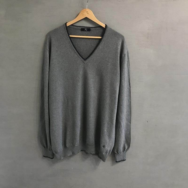 Men Fay Pullover Grey Wool 46 / 3XL / 54