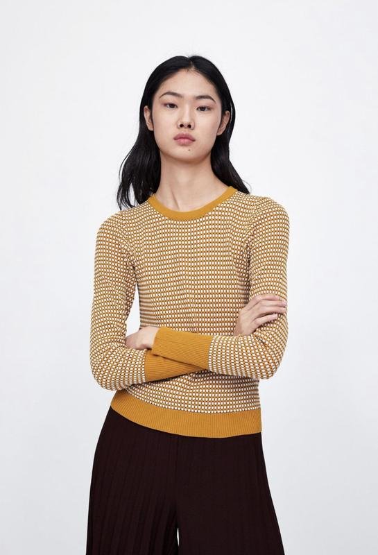 Women ZARA Sweater White 34 / XS / 42