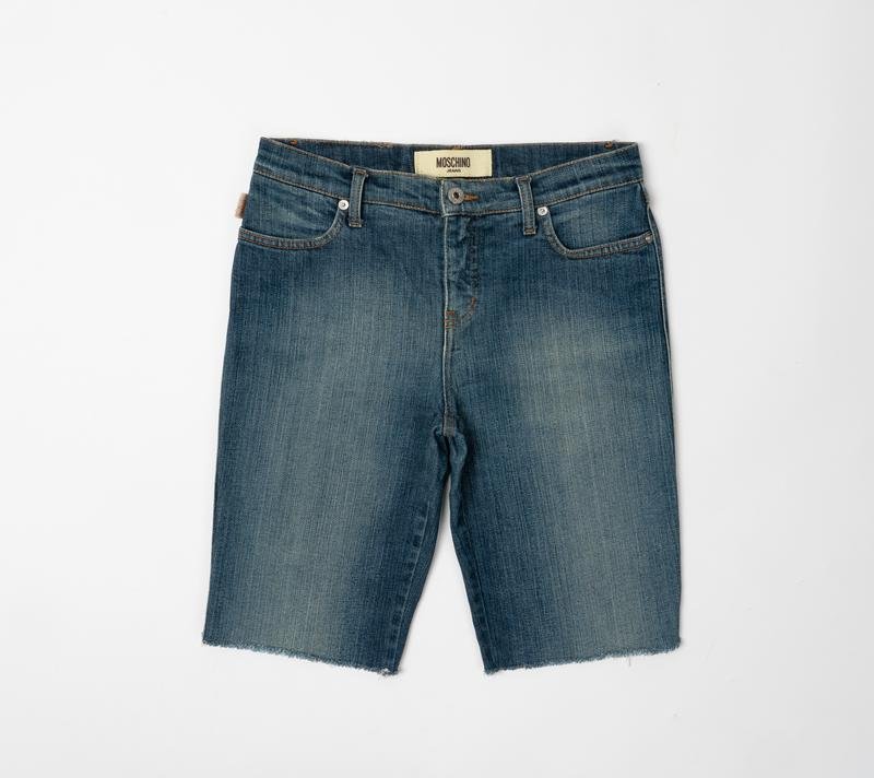 Femme Moschino Jeans Shorts Bleu Marine Coton 38 /