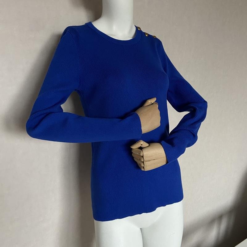 Femme Polo Ralph Lauren Pull Bleu Marine 38 / M /