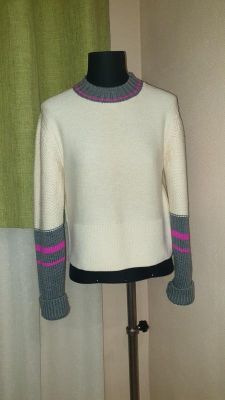 Damen Jason Wu Pullover Grau Wolle 36