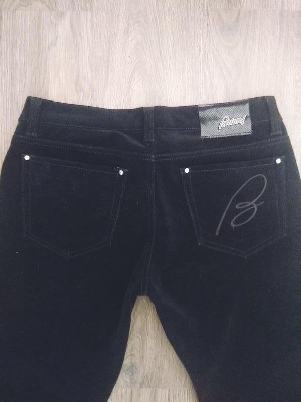 Women Brioni Trousers Black Cotton One size