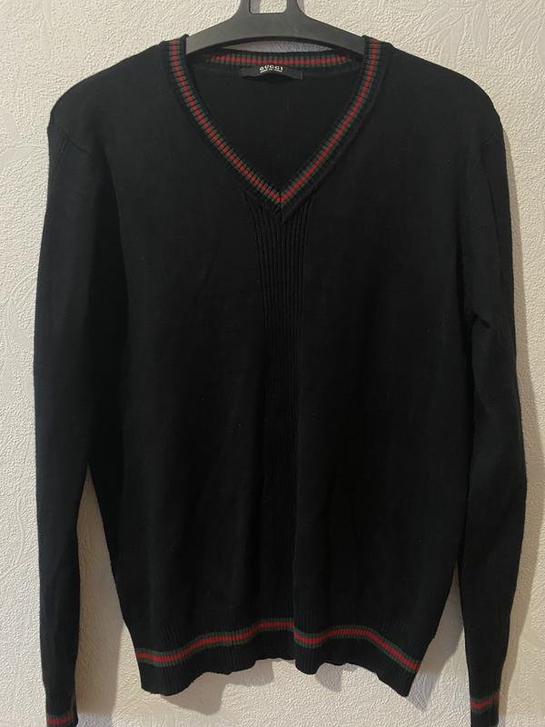 Uomo Gucci Maglione Nero Cotone 38 / M / 46