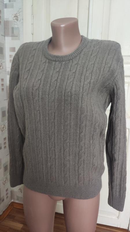Donna Hackett Maglione Grigio Lana 40 / L / 48