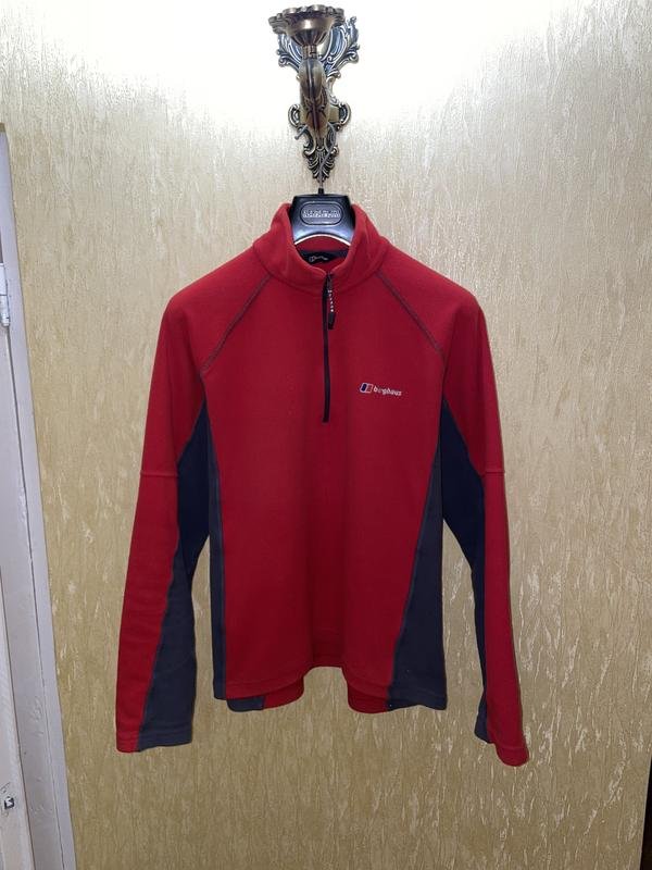Мужской Berghaus Флис Красный 38 / M / 46