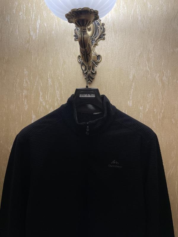 Uomo Quechua Fleece Nero 40 /L / 48