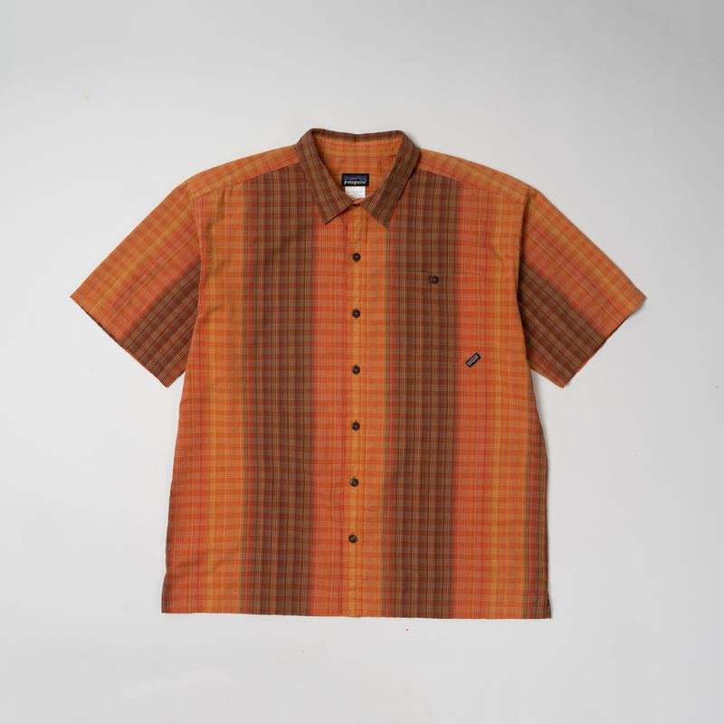 Men Patagonia Shirt Coral Polyester 40 /L / 48