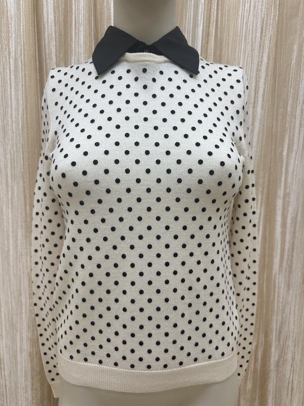 Женский Alice + Olivia Свитер Белый Шерсть 34