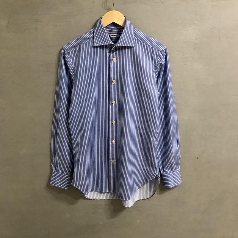 Men Kiton Shirt White Cotton 38 / M / 46