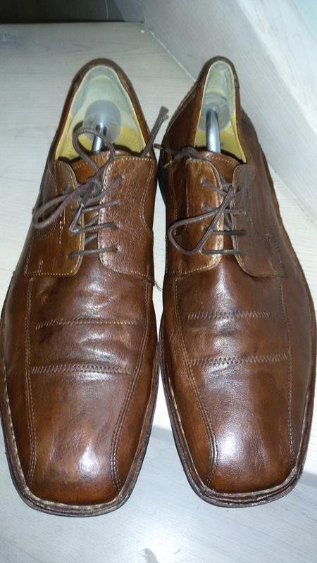 Men Camel Active Heels Brown Leather 47