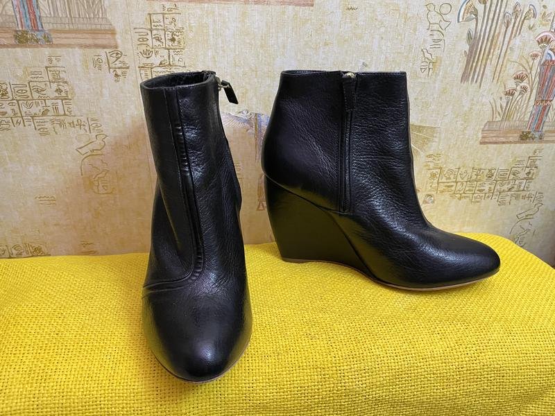 Femme Rupert Sanderson Bottines Noir Cuir 37