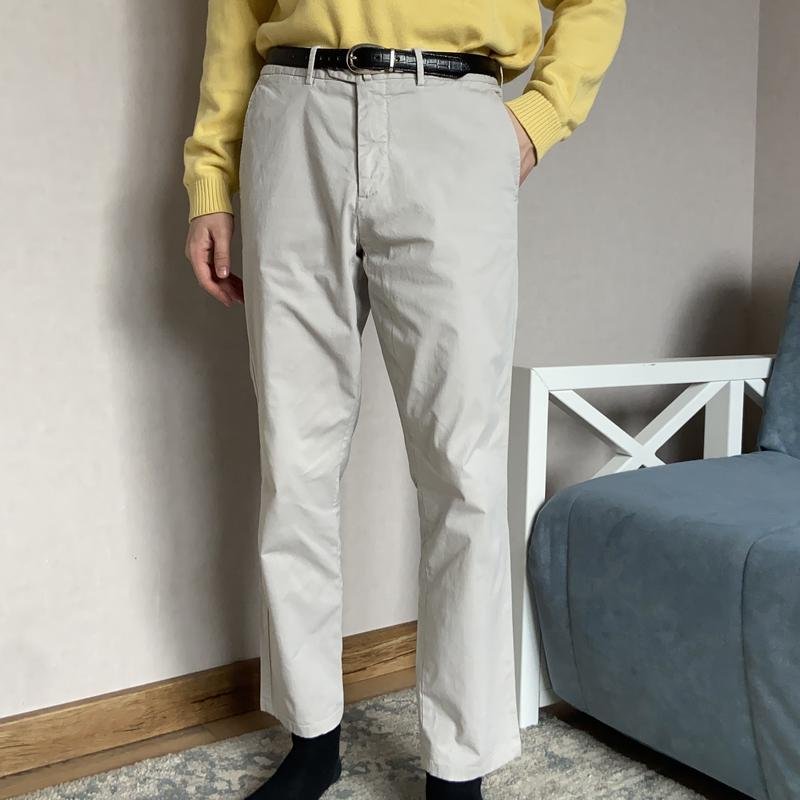 Herren Suitsupply Hosen Beige Baumwolle 32 / M /