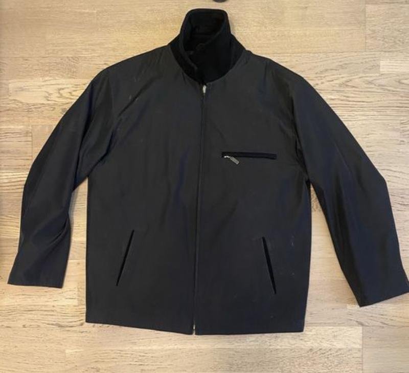 Мужской Cambridge Satchel Куртка Чёрный 42 / XL /