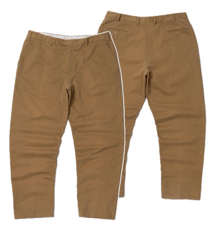 Herren Brioni Hosen Beige Baumwolle 34